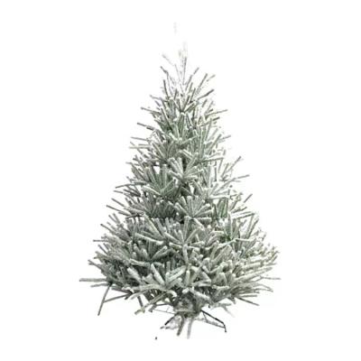 China Chirstmas Decor 2022 New Arrivals Mixed Snow Pe PVC Flocking Christmas Tree For Outdoor Christmas Decor for sale