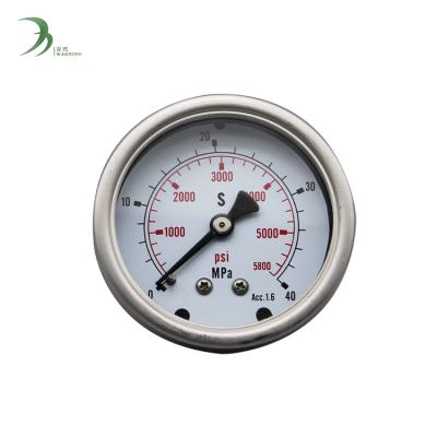 China Gasoline Bar / PSI Low Pressure Gauge For Gas for sale