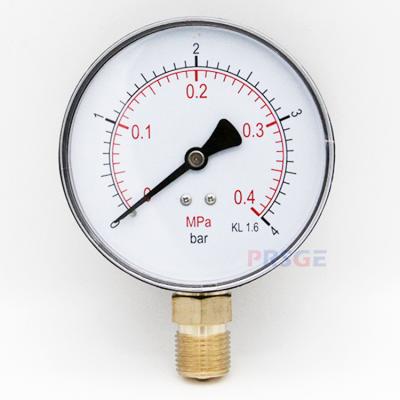 China Brass gas pressure gauge gas lpg pressure gauge wxyb pressure gauge reliable supplier for sale