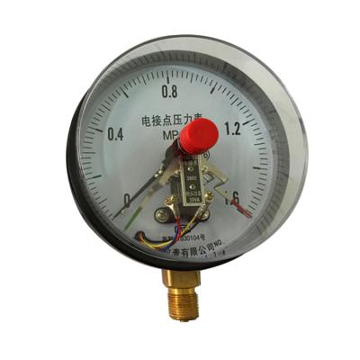 China YX Series Stainless Steel Contact Pressure Gauge High Accuracy Stainless Steel Electric Pressure Gauge for sale