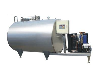 China 1000 Liter Milk Cooling Tank For Pasteurizer Milk Stainless Steel for sale