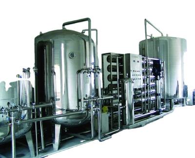 China Pure Water-to-Water Treatment Equipment 15000KG Water Treatment For Carbonated Drinks Processing Line for sale