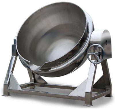 China Plant 200 Liter Cooking Pot With Cover Boiling And Cooling Tank for sale