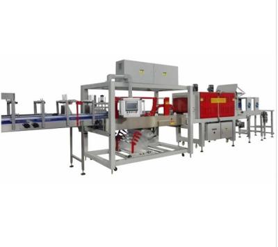 China One Piece Beverage Film Wrapping Heating Shrink Packing Machine Fruit Juice Processing Line for sale