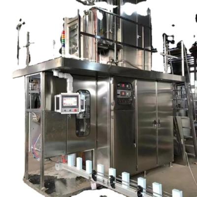 China Aseptic Beverage Brick 1L UHT Milk Yogurt Juice Soy Milk And Tea Beverage Filling And Packing Machine for sale