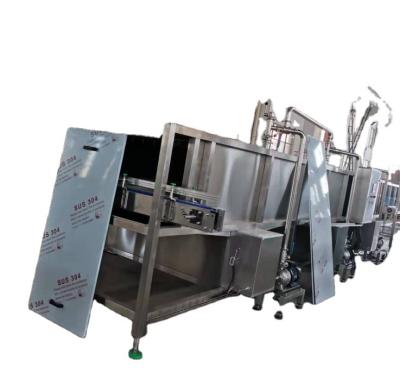 China Foodstuffs Can Package 4 Miter Water Pasteurizing And Cooling Tunnel Sprayer Type Machine for sale