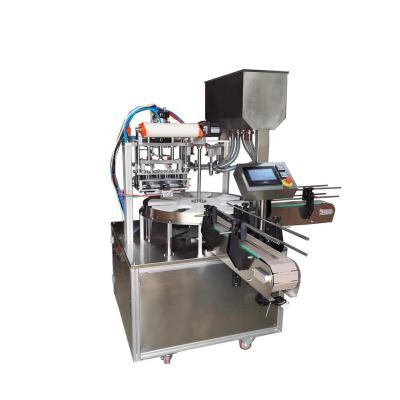 China Baby Wet Canister Canister Barrel Tobacco Cloth Filling Sealing Machine for sale