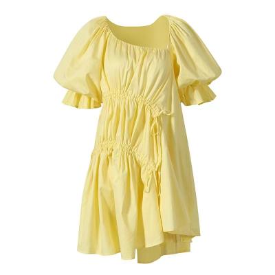 China 2021 Anti-wrinkle fashion style hot sale lady Casual Dress Summer dresses women ladies for sale