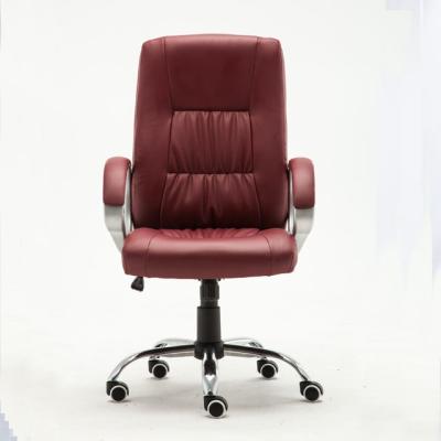 China New Type Fashion Sale Modern Well Elegant PU Leather Swivel Executive Office Chair for sale