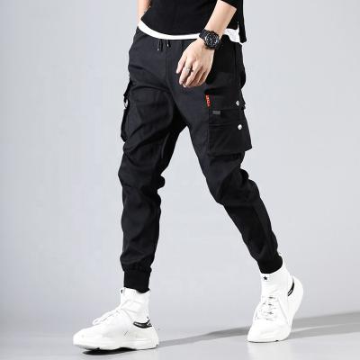 China Autumn Cargo Pants Multiple Pockets Anti-Wrinkle Pants Men Hip Hop Harem Pants Sports Trousers Jogger Casual Sweatpants for sale