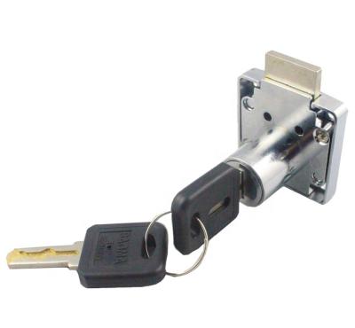 China Security Chinese Manufacturer Modern Brass Key Square Office Study Desk Lock for sale