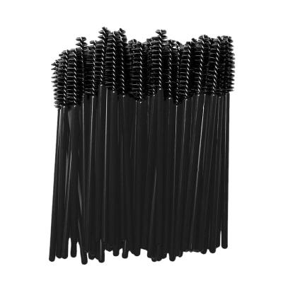 China Bendable Black Eyelash Brush Lash Brush Swrab Micro Brushes Best Beauty 100pcs Eyelash Extension Kits for sale