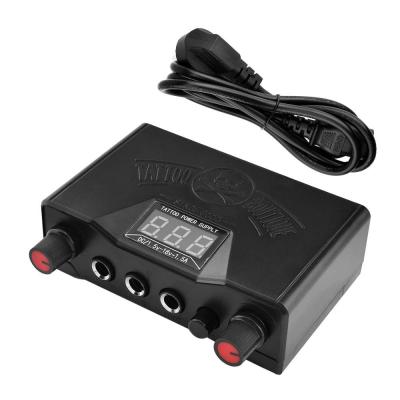 China LED Digital Tattoo Power Supply Tattoo Power Supply With Power Cable Body Art Tattoo Accessories for sale