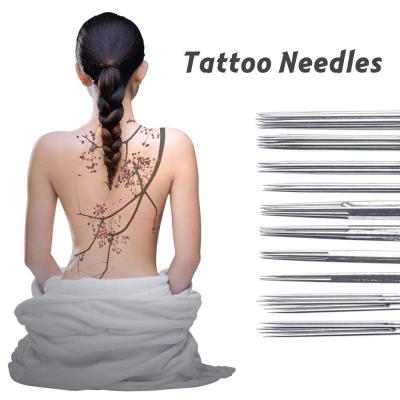 China 100pcs Permanent Tattoo Needle 3 5 7 9RL/RS 5 7M1 Mix Disposable Tattoo Needles Body Art Liner Shade Mixed Tattoo Supply zu verkaufen