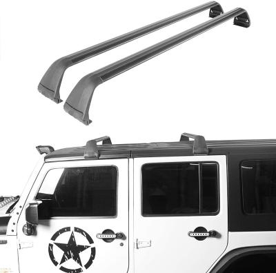 China Durable Car Accessories 2018+ Offroad Aluminum Roof Rack For Jeep Wrangler for sale