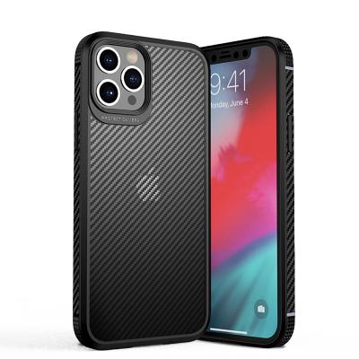 China New Products Shockproof Case For iphone 12 Pro Carbon Fiber For Phone Case Case For iphone 12 Carbon Fiber for sale