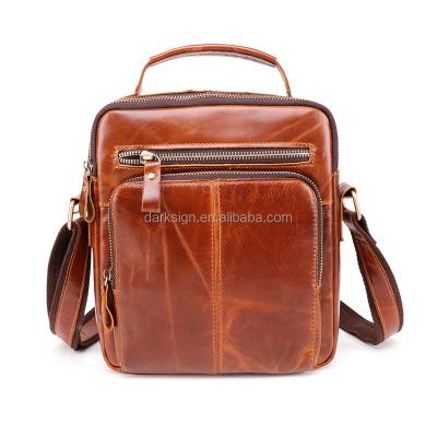 China Manufacturer Supplier GENUINE LEATHER mens shoulder bag leather shoulder bag men shoulder bag for sale