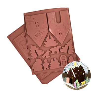 China New product silicone silicone molds for chocolate molds for chocolates silicone sheet jello chocolate bar silicone candy mold for sale