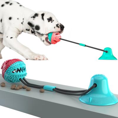 China Hot Selling Pet Toy Chew Bite Ball Durable Pet Molar Viable Toy Molar Stick Bite Ball Toy for sale