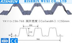 Chine Feuille galvanisée plongée chaude de Decking en métal de structure/ASTM de recouvrement, JIS, gigaoctet à vendre