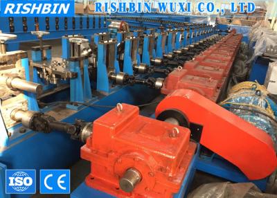 China 1.0 mm Thickness 17 Stations C Channel Roll Forming Machine with Post Cutting for sale