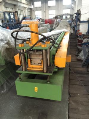 China Guide Column Roller Fixer Door Frame Roll Forming Machine with Flying Saw Cutting for sale