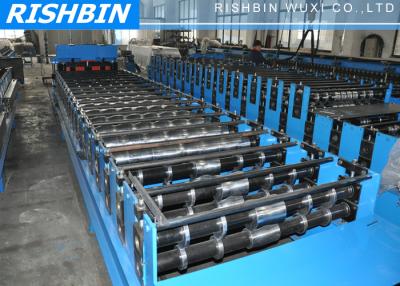 China Pressing Mould Metal Roof Panel Roll Forming Machine With 18 - 24 stations for Roof Tile for sale