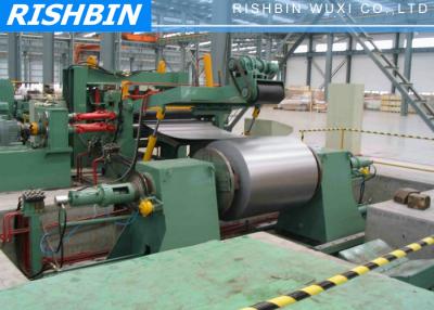 China Carbon Steel , Color Steel Simple Slitting Cutting Machine Line with 60 m / min for sale