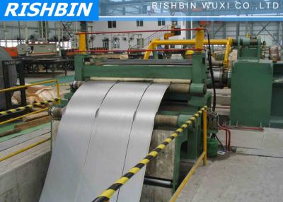 Cina Tessuto automatico che fende la tagliatrice d'acciaio della bobina con velocità 0 -100 millimetri/minimo in vendita