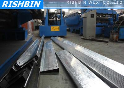 China Frigate Structural Steel Metal C / Z / U Purlin Roll Forming Machine High speed for sale