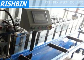 China 12 Stations , 70 mm Roller Cold Roll Forming Machine 126mm width with Fly Saw Cutting System for sale