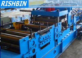 China 7.5KW Post cutting Steel Structure Roll Forming Equipment for Structural Steel for sale