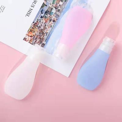 China 70ml Cosmetic Travel Bottles Silicone Free Cosmetic Travel Size Approved For Shampoo Lotion for sale