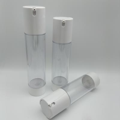 China Cosmetic Custom Design AS Face Airless Bottle Pump Bottle Empty Airless Pump Bottle Cosmetic for sale