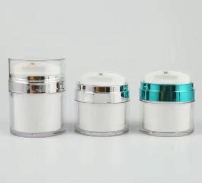 China Non Spill Chinese Square Hot Selling Empty Acrylic Cosmetic Cream Jar for sale