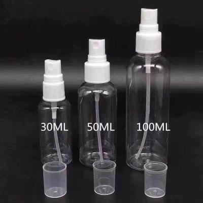 China Non Spill 2021 Hot Sale 250ml PETG Plastic Bottle Body Spray for sale