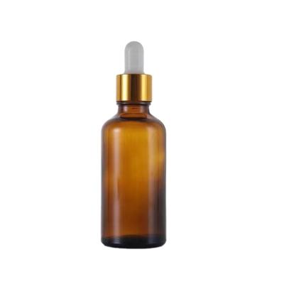 China 20ml 30ml 50ml 100ml Cosmetic High Quality Amber Dropper Essential Oil Glass Bottle With Plastic Cap Rubber Head With Spray Or Pump for sale