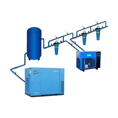 China Oil-free High Pressure Customizable two stage scroll micro-oil screw air compressor with Control operation system for sale