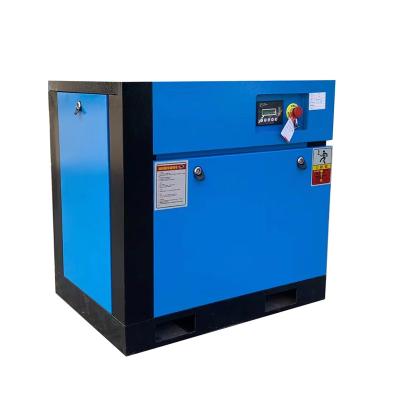 China Lubricated MINI rotary screw air compressor Permanent Magnet Variable Frequency 13 bar screw air compressor for sale