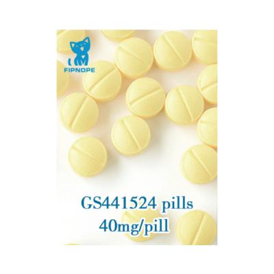 Chine GS 441524 Traitement de la PIF 40 mg/ comprimé Pour la PIF des chats à vendre