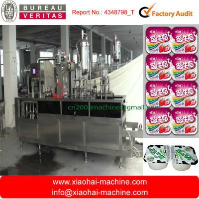 China Full Automatic Yogurt Cup Forming filling Sealing Machine for sale