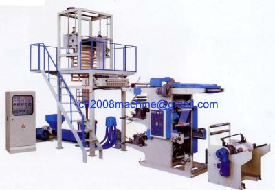 China film blowing machine with inline printing for sale