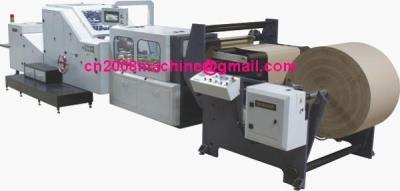 China CY290/CY460 Roll Feeding Square Bottom Paper Bag Making Machine for sale