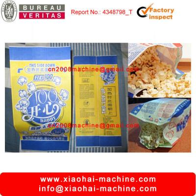 China Microwave Popcorn Paper Bag Making Machine for sale