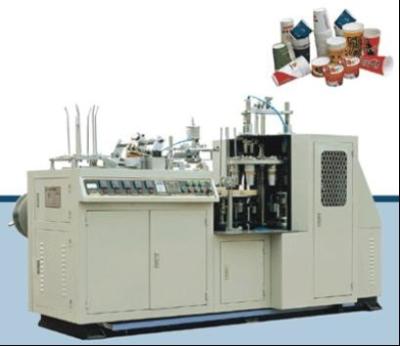 China EBZ-12 PAPER CUP FORMING MACHINE WITH HANDLE APPLICATOR for sale