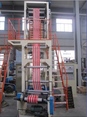 China 1-3.SD Series Double Color Striped T-Shirt Bag Film Blowing Machine for sale