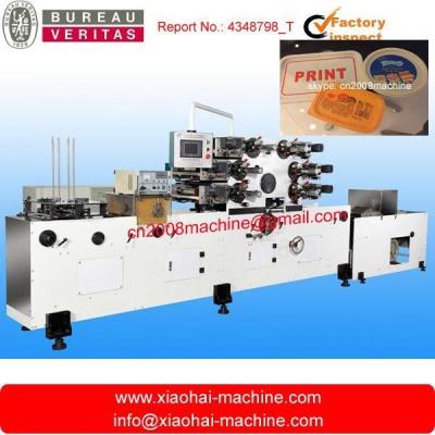 China 6 colors Plastic Cup Lid Printing Machine for sale