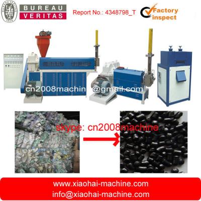 China Plastic Film Recycling Machine with force feeder,with auto filter changer for sale