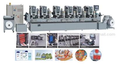 China .SB-320 Full Automatic Computer Control Overprint Intermitten High Speed Label Printing Machine for sale