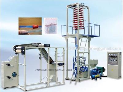 China ZIP Series Ldpe Self- Sealing Bag Film Blowing Machine for sale